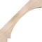 Ekena Millwork 5 1/2"W x 24"D x 24"H Imperial Smooth Knee Brace, Douglas Fir BRC06X24X24IMP00SDF - alternate 3